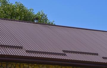 typical Egton Bridge corrugated roof uses
